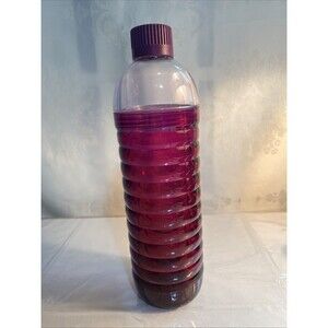 Aladdin Two Way Drinking Vessel Water Bottle Ribbed Pink 18 fl oz Plastic